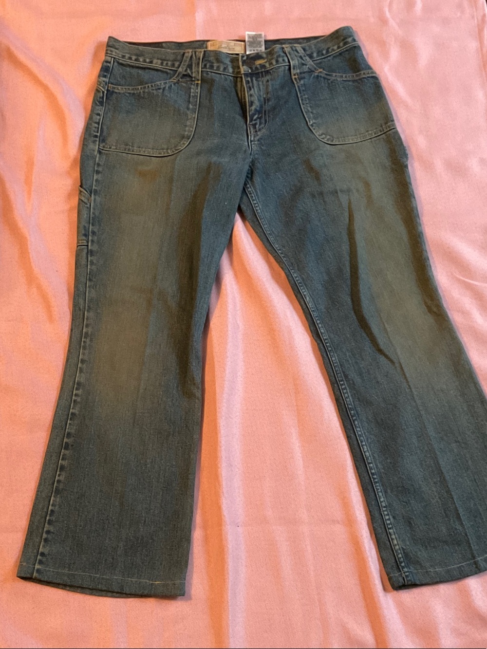 Women's Wide-Leg Flare Jeans in Medium Wash Denim